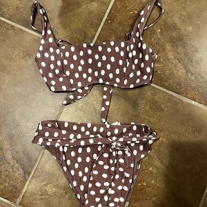 Abercrombie high waisted bathing suit